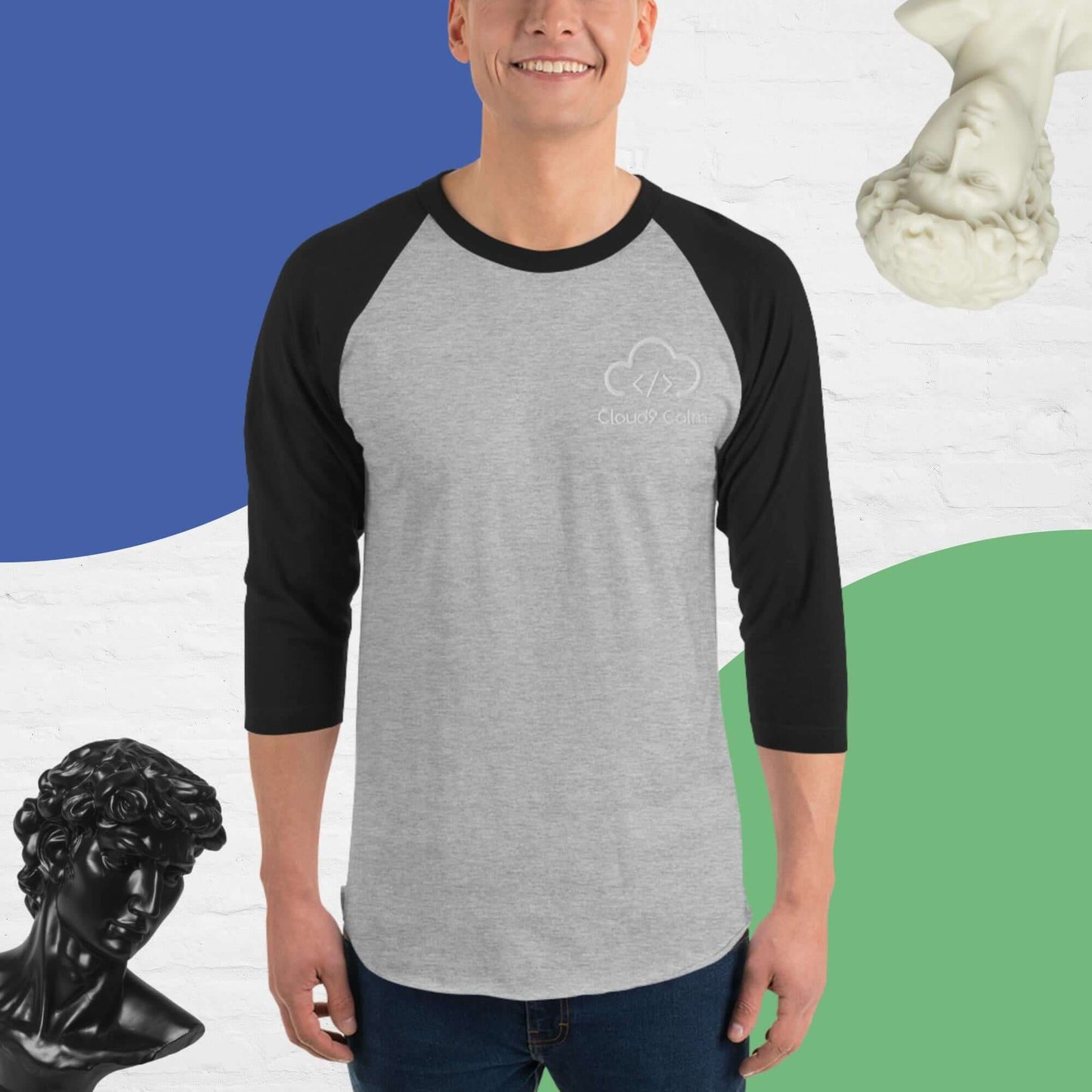 Cloud9 Calm Baseball T-Shirt