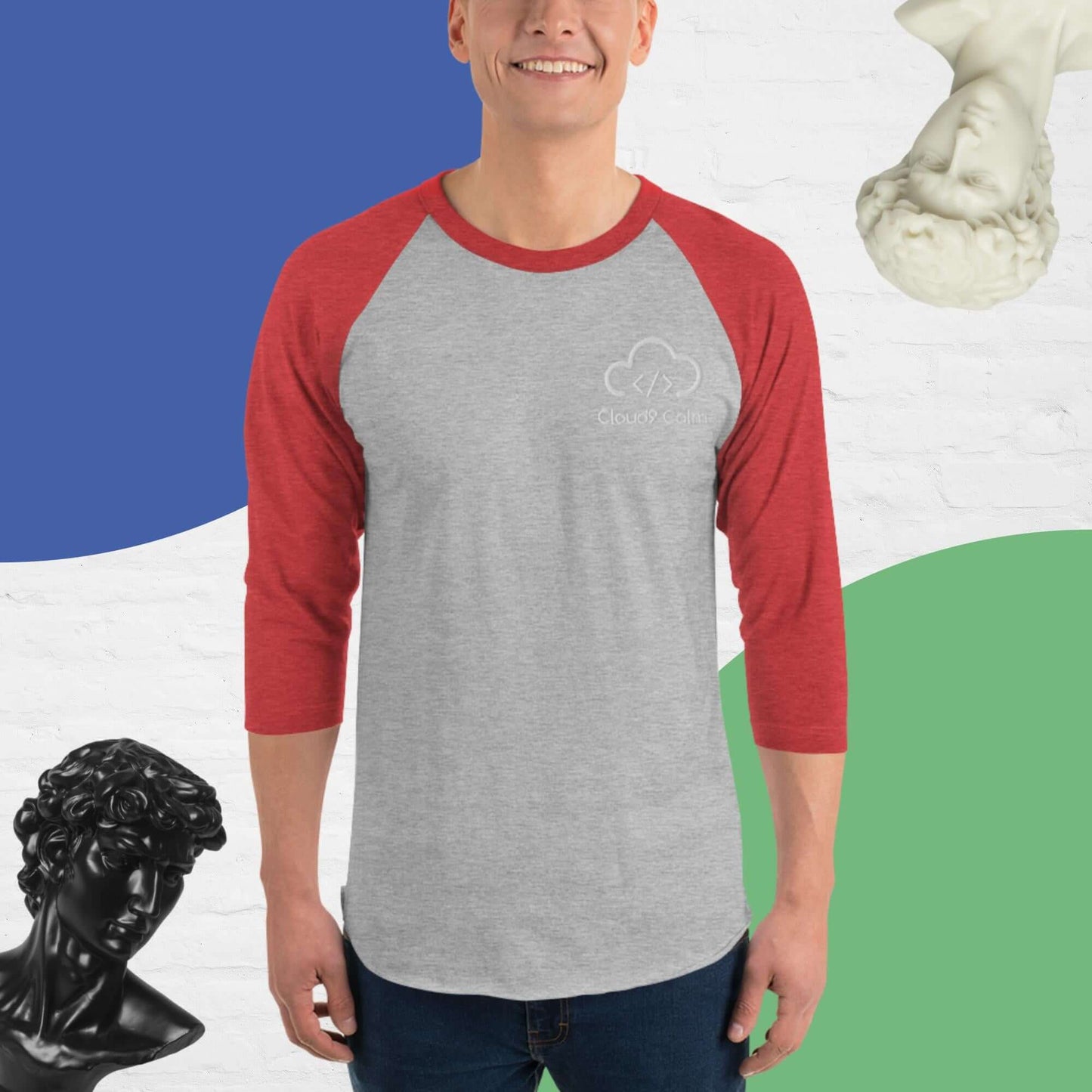 Cloud9 Calm Baseball T-Shirt